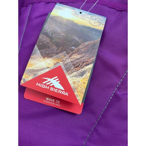 High Sierra Women\'s Purple Wave 70 Hydration Pack Size 2L/ 122cu In - New main image 7